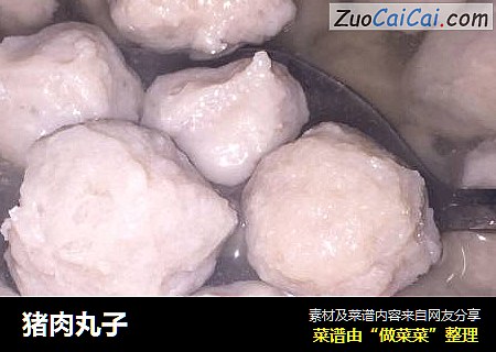 猪肉丸子