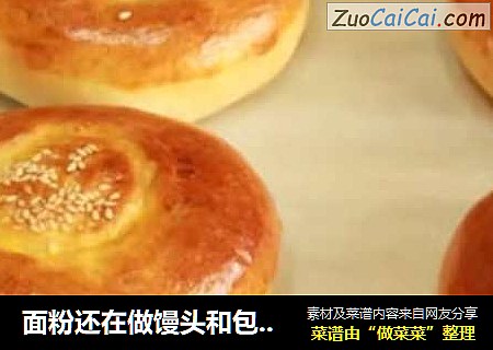 面粉还在做馒头和包子？五珍粉奶香烤饼，口感细腻醇香，简单易学，比烧饼还美味！