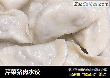 芹菜猪肉水饺