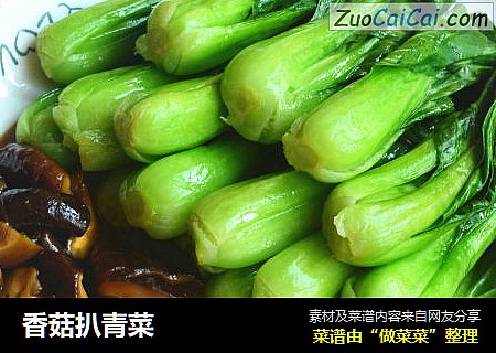 香菇扒青菜