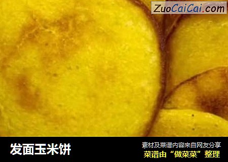 发面玉米饼