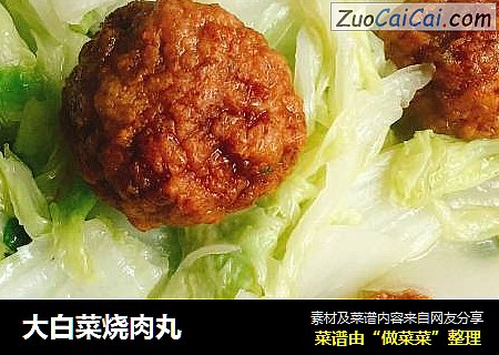 大白菜烧肉丸