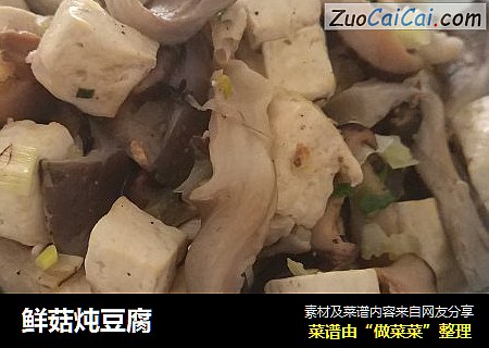 鲜菇炖豆腐