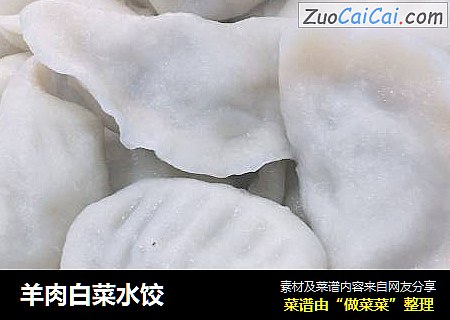 羊肉白菜水饺