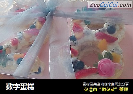 数字蛋糕