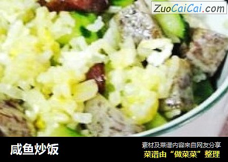 咸鱼炒饭