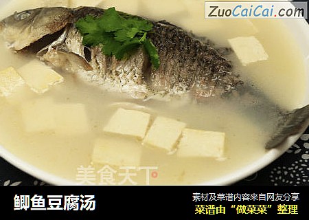 鲫鱼豆腐汤