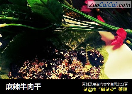 麻辣牛肉干