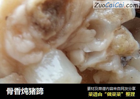 骨香炖猪蹄
