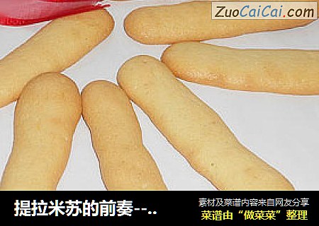 提拉米苏的前奏---手指饼干