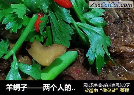 羊蝎子——两个人的烟火