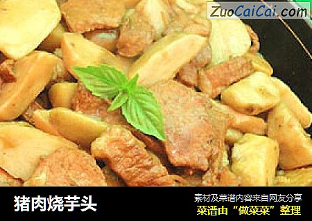 猪肉烧芋头