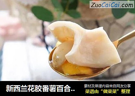新西兰花胶番薯百合甜汤