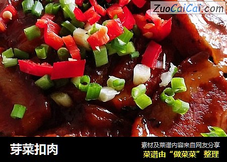 芽菜扣肉