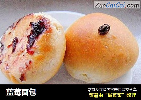 蓝莓面包