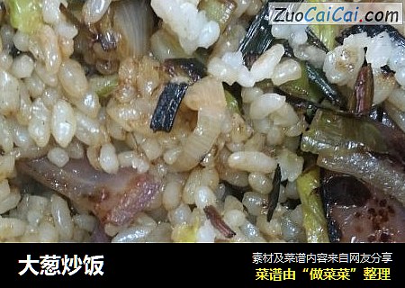 大葱炒饭