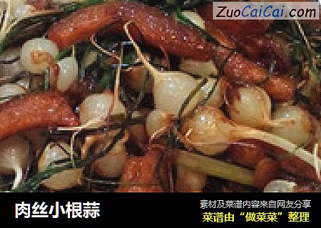 肉丝小根蒜