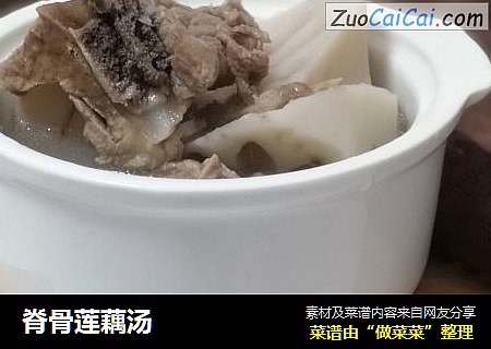 脊骨莲藕汤