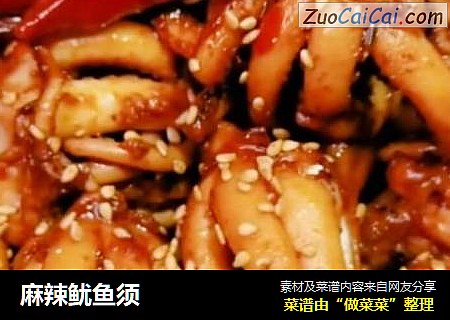 麻辣鱿鱼须