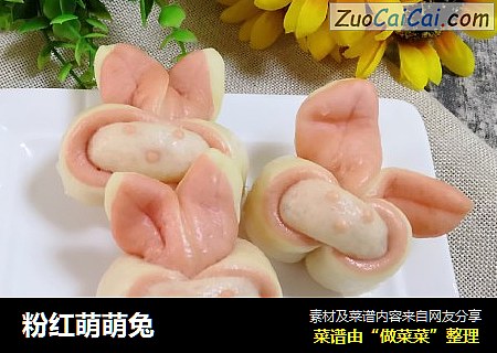 粉红萌萌兔