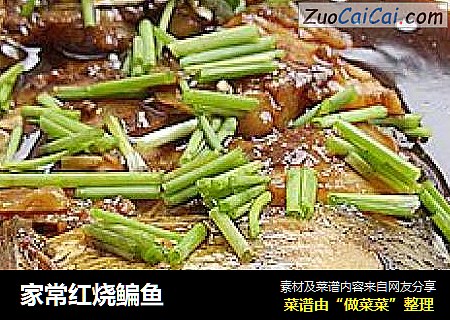 家常红烧鳊鱼
