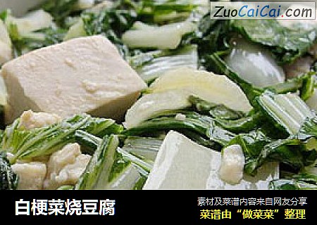 白梗菜烧豆腐