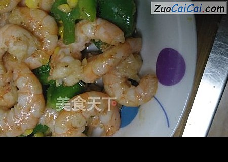 如何做出Q弹的青椒虾仁