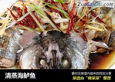 清蒸海鲈鱼