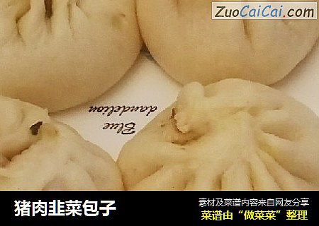 猪肉韭菜包子
