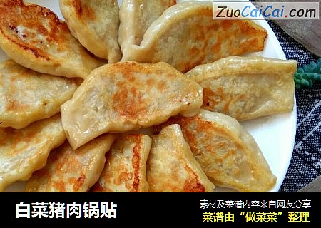 白菜猪肉锅贴