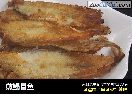 煎鳎目鱼