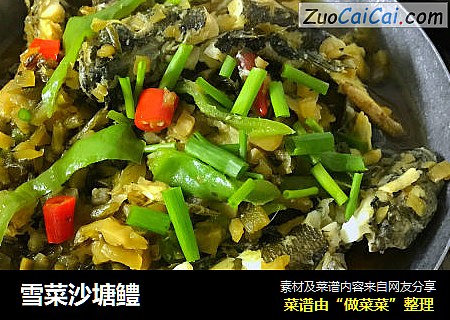 雪菜沙塘鳢