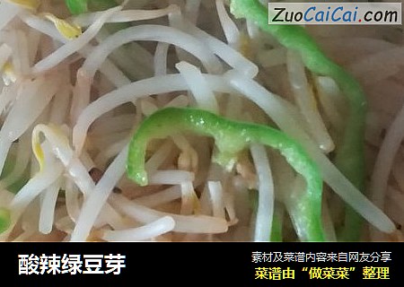 酸辣绿豆芽