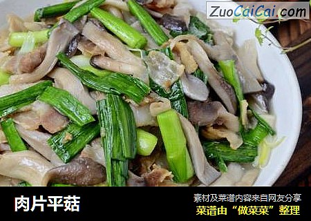 肉片平菇