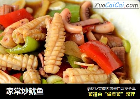家常炒鱿鱼