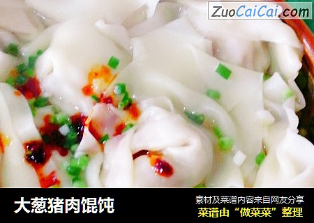 大葱猪肉馄饨