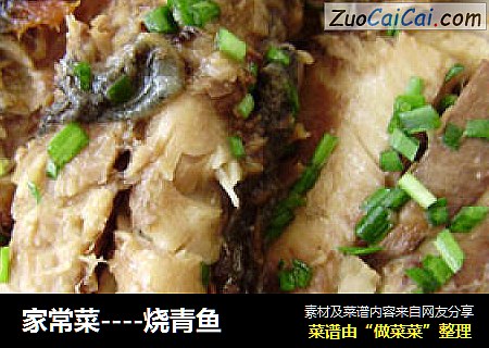 家常菜----烧青鱼