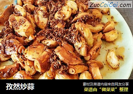 孜然炒蒜