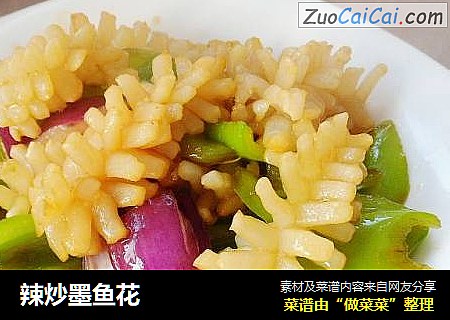 辣炒墨鱼花