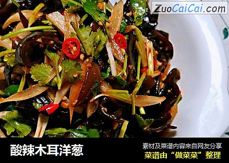 酸辣木耳洋葱