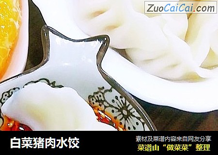 白菜猪肉水饺