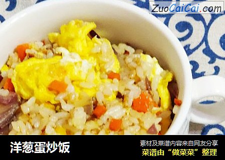 洋葱蛋炒饭