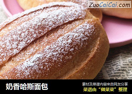 奶香哈斯面包
