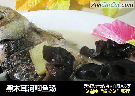 黑木耳河鲫鱼汤