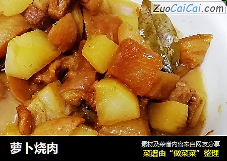 萝卜烧肉