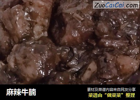 麻辣牛腩