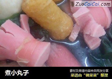 煮小丸子