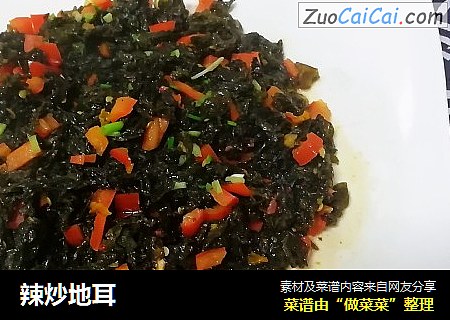 辣炒地耳