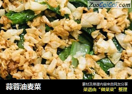 蒜蓉油麦菜