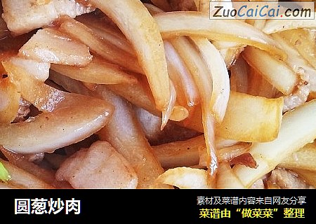 圆葱炒肉